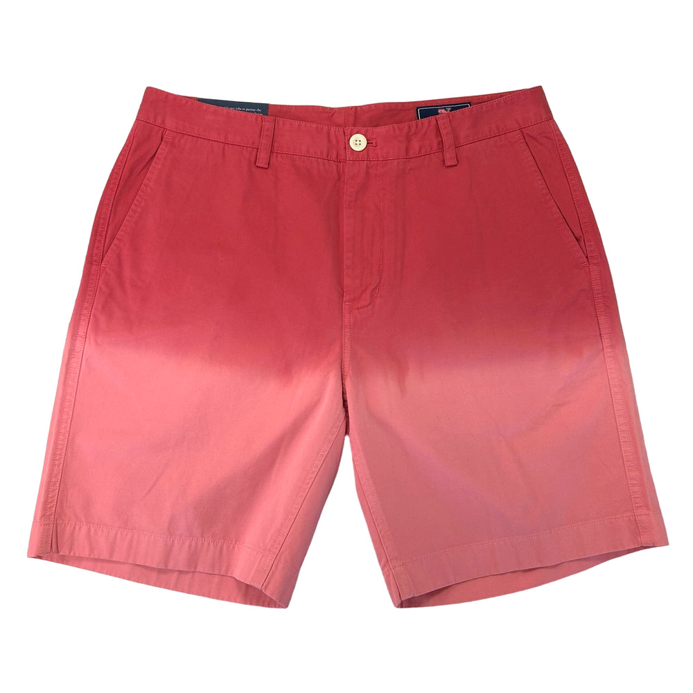 Vineyard Vines Coral Ombre Flat Front Men's Shorts